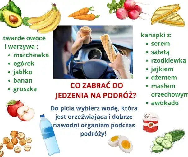 Zdjęcie Jakie przekąski na podróż, które nie zabrudzą i zaspokoją głód?